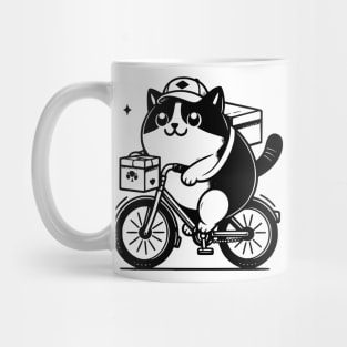 Sweet Cat Courier Mug